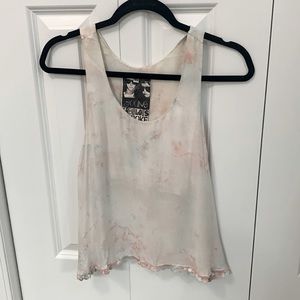 Young Broke and Fabulous Tie Dye Tank